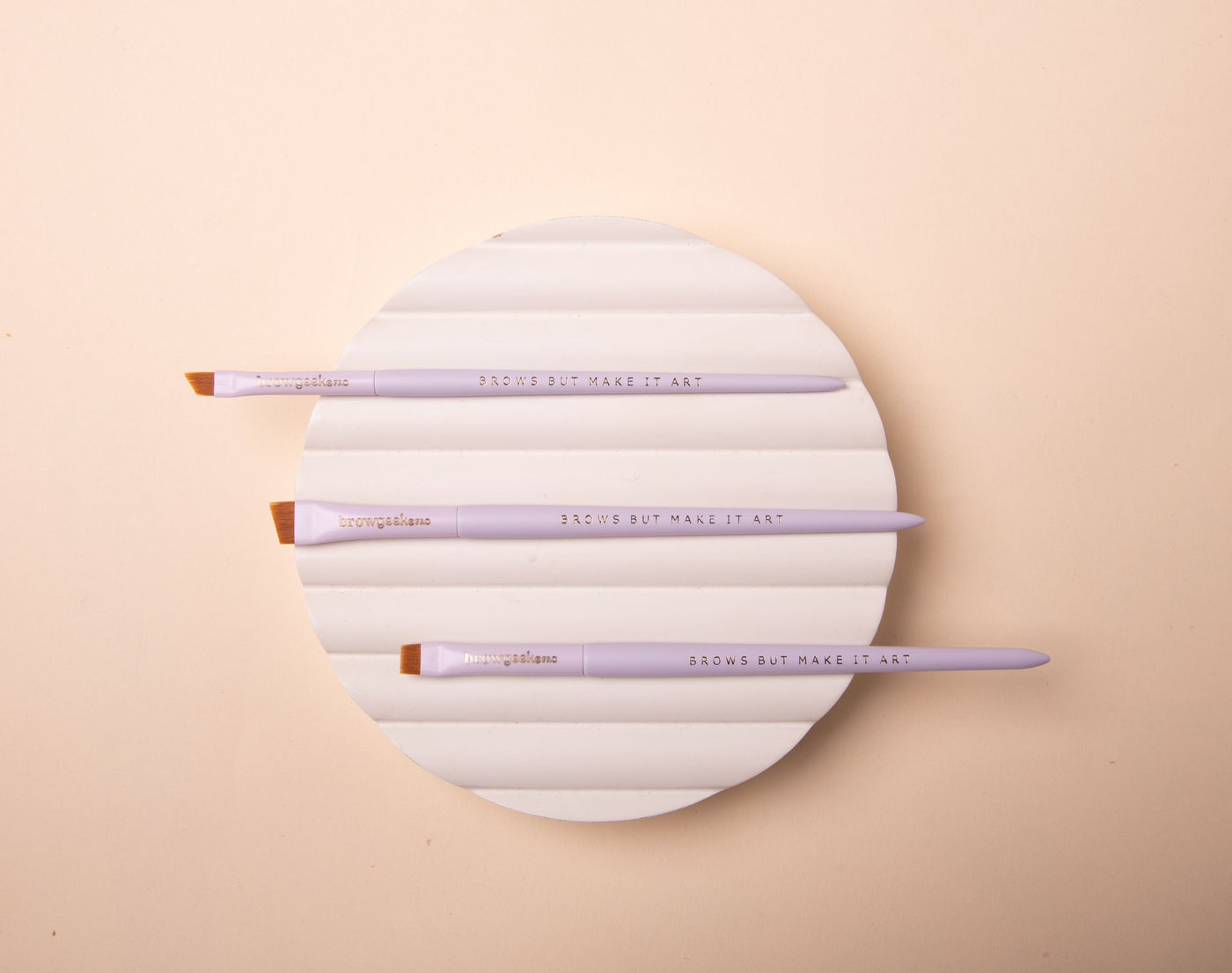 LIMITED EDITION CHATEAUDEBELLE X THE BROW GEEK BRUSH COLLECTION - Brows but make it art 💜