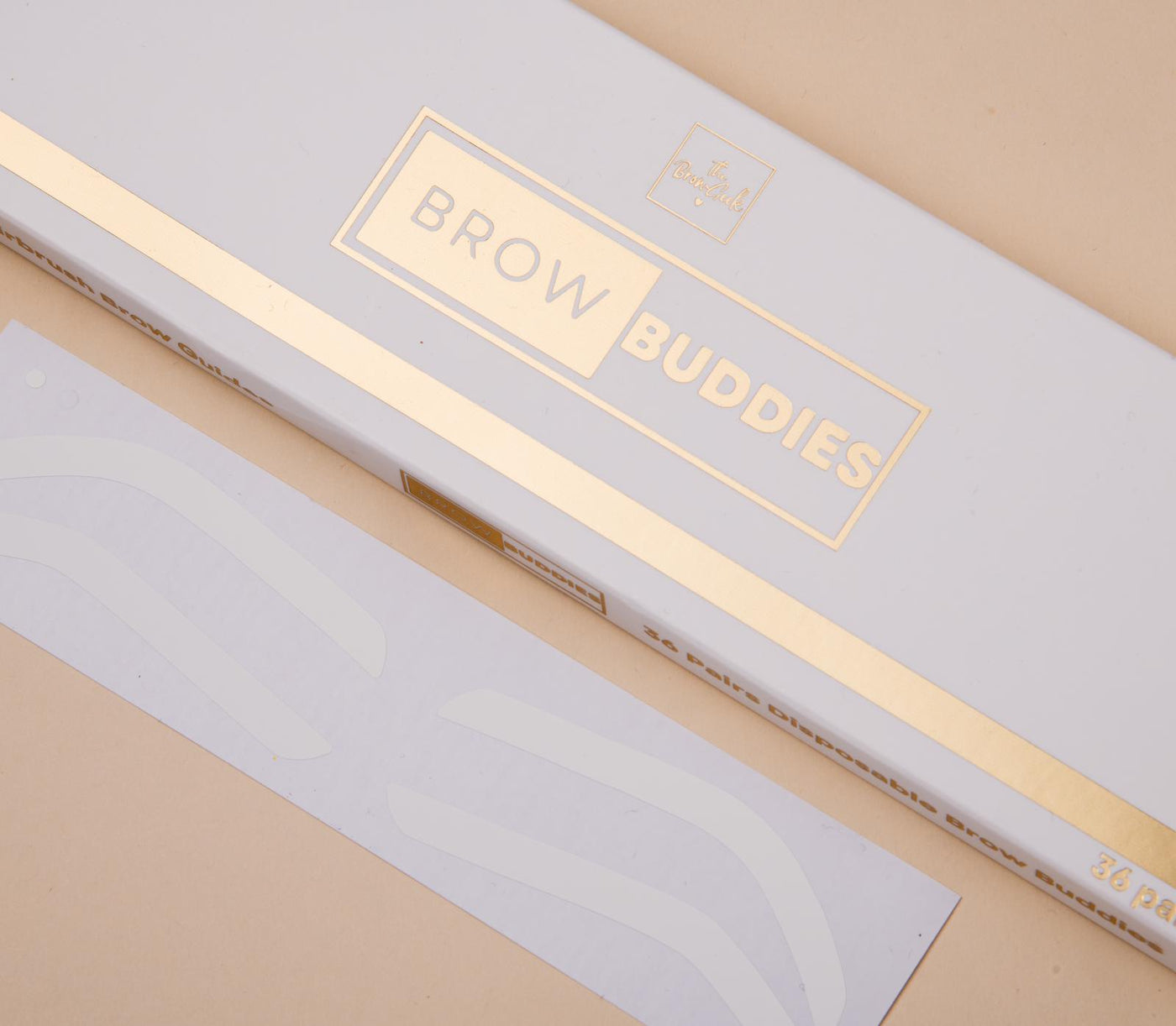 BROW BUDDIES ™ - 36 pairs of the ultimate brow guides for Airbrushing or Hybrid