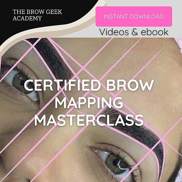 Brow Mapping Masterclass - videos and ebook
