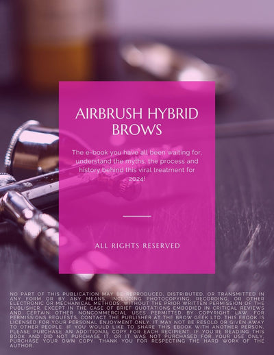 THE ULTIMATE AIRBRUSH BROWS EBOOK