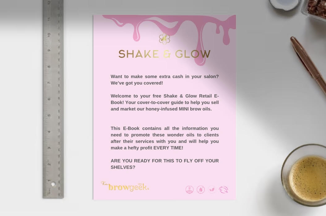 FREE RETAIL SHAKE & GLOW MINIS E BOOK COURSE 🛍️🛒