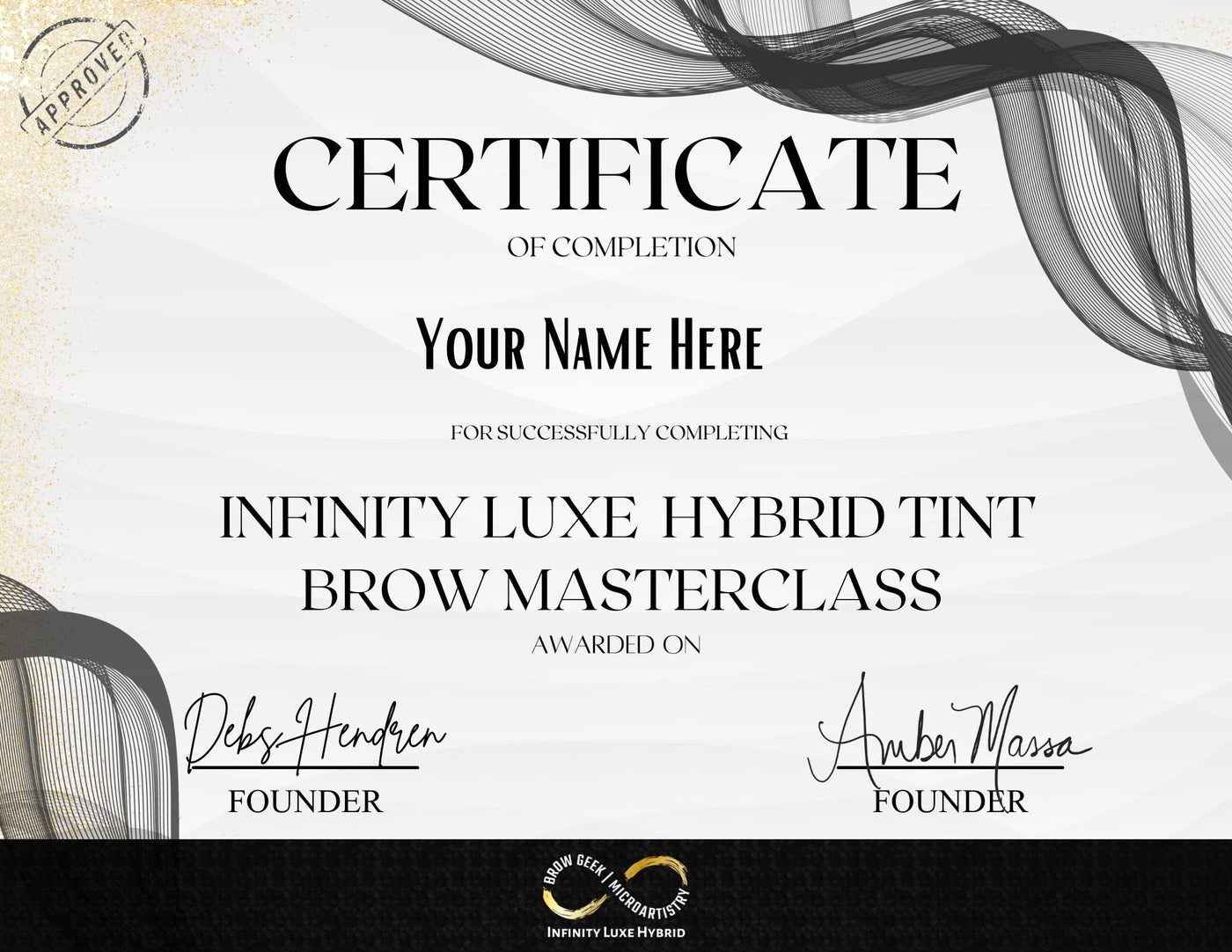 INFINITY HYBRID BROW CREAM DYE / TINT SINGLE TUBES 15ml