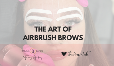 THE ART OF AIRBRUSH  BROWS MASTERCLASS TRAINING COURSE - 1 YEAR ACCESS